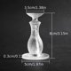 thumbnail image 3 of Tope de puerta magnético sin taladro, silicona anticolisión for uso doméstico y de baño, funcionamiento silencioso, nuevo modelo, 1 ud., 3 of 4