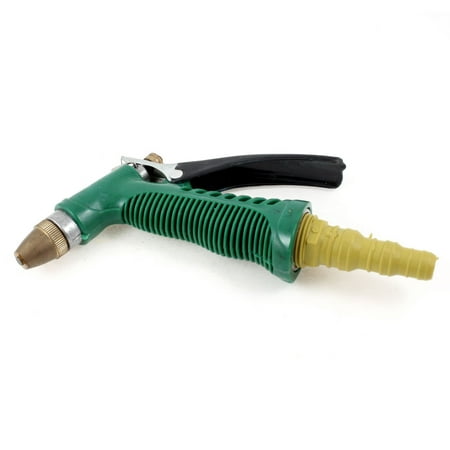 - Antislip Handle Trigger Adjustable Water Sprayer Brass Hose Nozzle