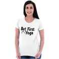 thumbnail image 4 of 1st Yoga Relaxing Meditation Namaste Women's Graphic T Shirt Tees Brisco Brands S, 4 of 5