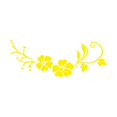 thumbnail image 1 of Clearance! for RV Motorhome Trailer Door Panel Side Decal Sticker Fashion Graphical Modelling Adornment Door Flower Stickers DIY Modified SUV Engine Cover Vinyl Decals Car Sticker,Yellow, 1 of 9