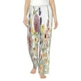 thumbnail image 2 of Goofa Autumn Garden Printed Soft Pajama Pants for Women, Wide Leg Comfy Casual Lounge Yoga Pants-XX-Large, 2 of 9