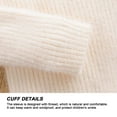 thumbnail image 5 of Lilgiuy Little Boy Girl Fall Winter Sweater Casual Turtleneck Long Sleeve Pullover Thickened Sweater Outwear, 5 of 5