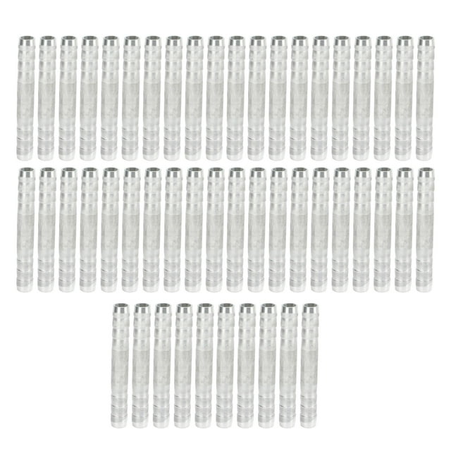 Connecteur de Barb de Tuyau Réfrigérant, 50pcs Air Conditionné Tuyau de Climatisation Connecteur de Barb de Tuyau Réfrigérant Raccord Très Polyvalent