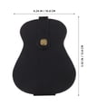 thumbnail image 2 of BESTYASH Estuche Negro Para Púas De Guitarra Con Compartimentos Para Organización Y Resistente, 2 of 8