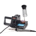 thumbnail image 1 of Lepmerk Adjustable Temperature Control Soldering Iron Kit with LED Display - 60W Internal Heating Soldering Iron Set, Temperature Lock, Auto Sleep, Calibration Function - Black, 1 of 6