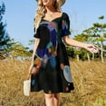 thumbnail image 4 of Wassily Kandinsky - Several Circles - Bauhaus Art Dress Women's summer long dress beach dresses dresses ladies 2024 summer, 4 of 7