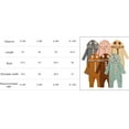 thumbnail image 7 of Multitrust Baby’s Contrast Color Button Round Neck Long Sleeve Hooded Jumpsuit, 7 of 7