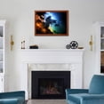 thumbnail image 6 of Fantasy Deep Space Nebula with Planet, Scenic Framed Art Print Wall Art by HomeArt, 6 of 6