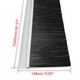 thumbnail image 3 of 40-" Length 4.8-" Height Nylon Brush Door Bottom Sweep w H-Shape Base, 3 of 5