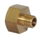 thumbnail image 4 of Conector de conexión de tubería de latón, Conector de conexión de tubo de latón, Conector de tubo de manguera de extremo doble, Conector de manguera de doble extremo de latón, Conector de, 4 of 5