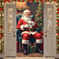 thumbnail image 2 of Festive Design Santa Claus Christmas Decoration for Holiday Event Indoor Display Christmas Party, 2 of 3