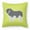 Green, variant on Carolines Treasures BB3632PW1818 Polish Lowland Sheepdog Dog Checkerboard Pink Fabric Decorative Pillow