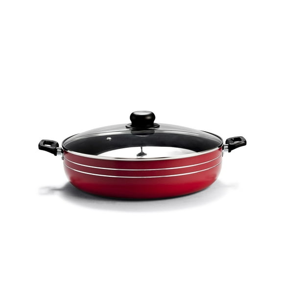 Arrocera Roja Lamex De 34 Cm Con Antiadherente Lamex ARR34R2MMCTV