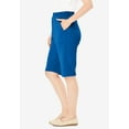 thumbnail image 3 of Woman Within Plus Size 7-Day Knit Bermuda Shorts, 3 of 3
