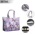 thumbnail image 3 of Butterfly Print Travel Bag for Women, Colorful Butterfly Pattern Weekender Tote, Lightweight Duffel for Butterfly Lovers, 3 of 5