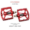 thumbnail image 5 of UPANBIKE Mountain Bike Pedals MTB Pedals Bicycle Flat Pedals Aluminum 9/16" Sealed Bearing Lightweight Platform for Road Mountain BMX MTB Bike, 5 of 7