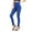 Blue, variant on ZZwxWA Women's Fake Jeans Legging Trendy Imitation Denim Print Stretchy Skinny Pants Elastic High Waist Workout Yoga Pants