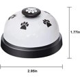 thumbnail image 3 of Paquete de 2 campanas para perros para entrenamiento de orinal en la puerta, campanas para mascotas para que los perros suenen para salir, timbre ruidoso y nítido de primera calidad, dispositivo de c, 3 of 5