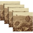 thumbnail image 5 of GZHJMY Sunflower Cloth Napkins Set of 6,Reusable Washable Polyester Dinner Table Napkins for Kitchen,Dining,Restaurant,Party Decoration, 5 of 7