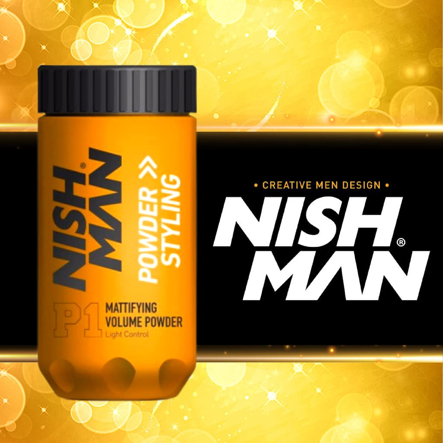 Nishman P1 Hair Styling Powder 20g. Mattifying&Volumizing