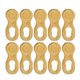 thumbnail image 2 of 10 conectores de repuesto para cadena de bicicleta de aleación de aluminio 678 678 velocidad oro, 2 of 7