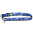 thumbnail image 1 of Texas Rangers Lanyard - Breakaway with Key Ring, 1 of 1