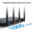 thumbnail image 6 of TP-Link Archer AX1300 Dual-Band High-Speed Gigabit Wi-Fi 6 Router, works with all Internet Service Providers, WPA3 Security, Easy Setup via Tether App - Archer AX1300, 6 of 10