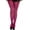 Black/Hot Pink, variant on Women's Opaque Striped Tights