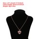 thumbnail image 5 of Bewildely Collar con colgante de letras Collar de corazón para mujer Collar de moda Collar con colgante de corazón para regalo del Día de la Madre Kits de decoración para fiestas Numero 3 Bewildely HA024733-03, 5 of 5