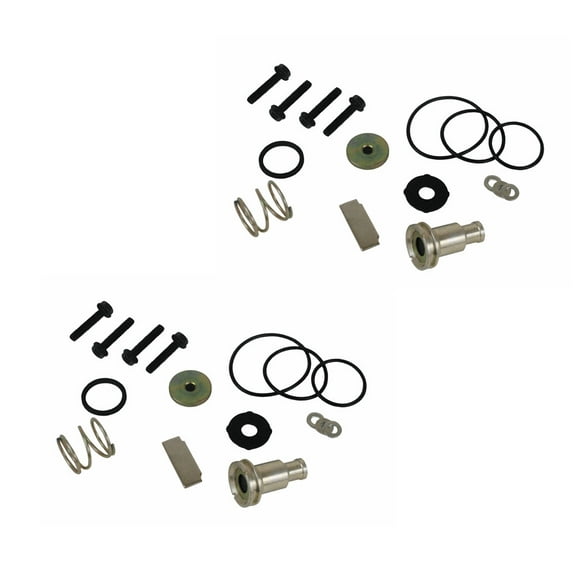 2 - Pack Hard Seat Purge Valve Assembly Kit for AD9 Air Dryers - Replaces Bendix 5005037 5005037K 5005037N BX5005893, Freightliner BW5005037 BW107798, Haldex 5004337