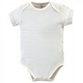 thumbnail image 3 of Touched by Nature Organic Cotton Bodysuits 5pk, Farm Friends, 12-18 Months, 3 of 6