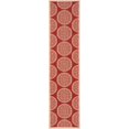 thumbnail image 2 of SAFAVIEH Linden Derbhile Floral Runner Rug, Red/Cream, 2' x 8', 2 of 7