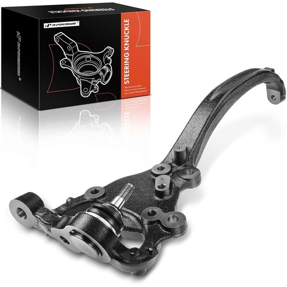 A-Premium Steering Knuckle Compatible with Dodge Challenger Charger Chrysler 300 2012-2021 Front Right Passenger Side