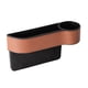thumbnail image 3 of Organizador universal para el hueco del asiento del coche con portavasos, resistente y a prueba de fugas. Asiento de pasajero marrón, 3 of 9