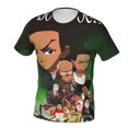 thumbnail image 2 of The Boondocks Men's Short-Sleeve T-Shirt Summer Casual Tee Top Breathable Crewneck T-Shirt Small, 2 of 7