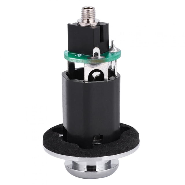 Audio Adapter, Endpin Jack, Copper Plating Easy To Install Low Loss Stable Current For Instrument Lovers DIY Repair Master Luthiers