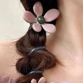 thumbnail image 3 of Michellecmm Women Spiral Hair Ties, Cute Sweet Flower Elastic Ponytail Holder Hair Rope Hair Band, 3 of 3