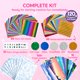 thumbnail image 3 of Kit de arte Klever Kits Foil Princess con 120 hojas de aluminio, 3 of 7