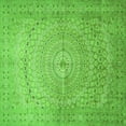 thumbnail image 1 of Ahgly Company Indoor Square Persian Green Traditional Area Rugs, 6' Square, 1 of 1