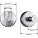 thumbnail image 5 of Ganchos de cocina Zhivalor Acero inoxidable Plateado Modelo JB-S2372-A, 5 of 5