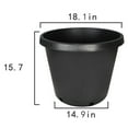 thumbnail image 7 of 5-Pack Plant Nursery Pots, 15 Gallon Plastic Seedling Planters Growing Pots for Plants, 14 Inches, 7 of 7