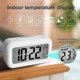 thumbnail image 4 of Digital Alarm Clock Morning Alarm, Silent Battery Powered Digital Alarm Clock, 4 of 5