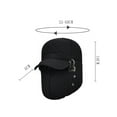 thumbnail image 5 of Licupiee Men's Winter 3 in 1 Bomber Hat with Full Face Ear Flap, Men Trapper hat with Fur Lined, 5 of 5