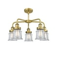 thumbnail image 4 of Innovations Lighting - Canton - 5 Light Stem Hung Chandelier In Industrial, 4 of 5