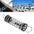 thumbnail image 1 of Steel Stainless Steel Boat Anchor Dock Line Mooring Spring for Inflatable Kayak Yacht 6 x 300mm, 1 of 7