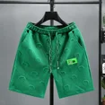 thumbnail image 2 of Pantalones cortos deportivos para hombre, pantalones cortos deportivos con gráficos para hombre, estilo anime, hip hop, de verano, de corte seco, venta al por mayor, ropa de calle de 3 cuartos, 2 of 5
