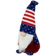 thumbnail image 3 of Northlight Patriotic Gnome with Stars and Stripes - 9.5" - Red, White and Blue, 3 of 5