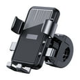 thumbnail image 2 of CxhicLuv Mirror Mobile Phone Stand, Universal Navigation Holder for Cars, Motorcycles & Bicycles, 360° Adjustable Mount for Phones 4.7-6.7 Inches, Shock Absorbing Design for Safe Hands-Free Use, 2 of 9