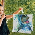 thumbnail image 3 of Watercolor Cute Dolphin Hand Towels, Kitchen Towel Ultra Soft and Absorbent,Decorative Fingertip Face Towel for Bathroom Hotel, 2 PCS, 28.3"x 14.4", 3 of 5