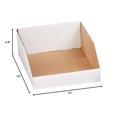 thumbnail image 4 of AVIDITI Cardboard Storage Bins, Open Top Bin Box, 10"L x 12"W x 4 1/2"H 25-Pack | Small for Inventory, Organization, Parts, Garage, Warehouse or Home Cubby, Oyster White 8x18x10, 4 of 4
